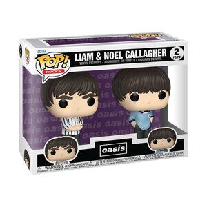 Oasis Liam and Noel Gallagher Funko Pop! Vinyl Figure 2-Pack